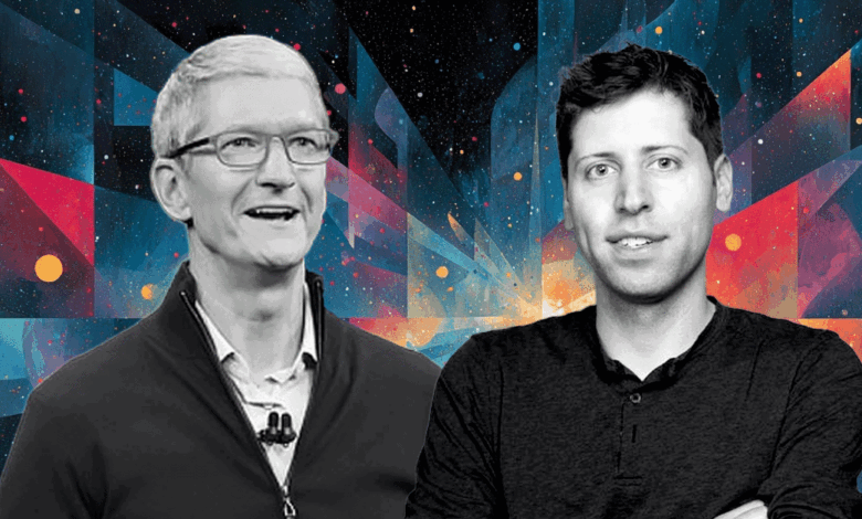Tim Cook & Sam Altman