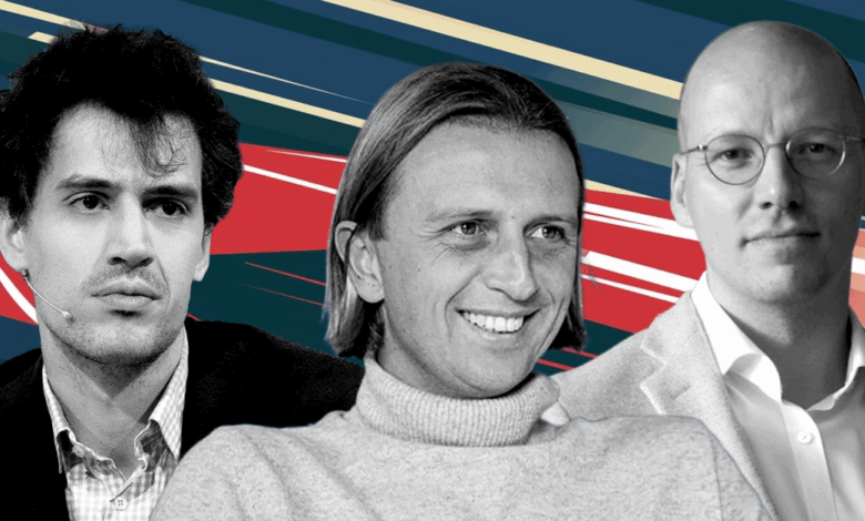 Arthur Mensch (MISTRAL), Nik Storonsky (REVOLUT), Gundbert Scherf (HELSING)