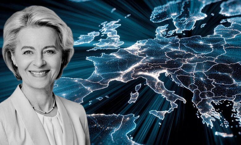 Ursula von der Leyen, President of the European Commission.